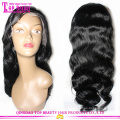 Catégorie supérieure cheveux humains vierges Body Wave plein lacet perruque Remy Inde cheveux perruque prix en vente